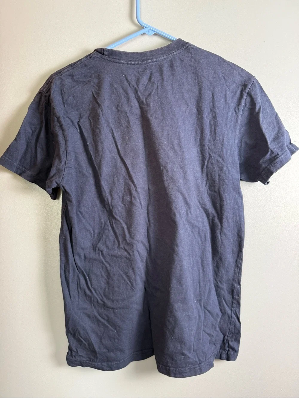 Adidas Golf Logo T Shirt Men's Short Sleeve Navy Blue Sz M
